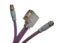 预注自动化总线连接器-Profibus-M12-D-Sub预注Profibus电缆