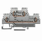 双进双出接线端子和接地端子